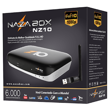 Baixar a Atualização Nazabox NZ10 Baixar a Atualização Nazabox NZ10